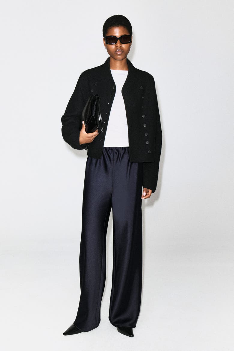 COS Satin Wide-Leg Pants