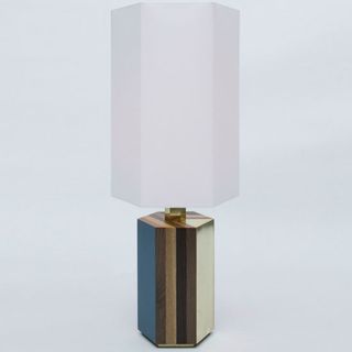 parquetry table lamp