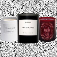 Dior Ambre Nuit, Byredo Tree House, Diptyque Tubereuse luxury candles