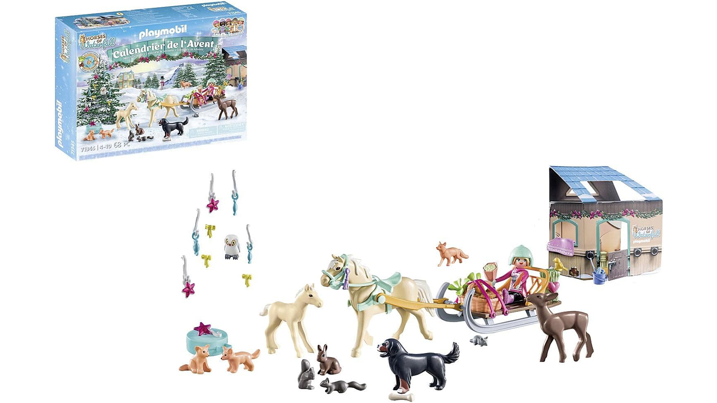 Playmobil horse advent calendar