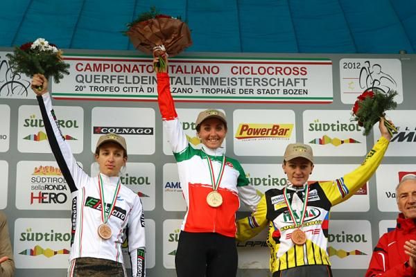 Eva Lechner topped the elite women's podium at Italian 'cross nats
