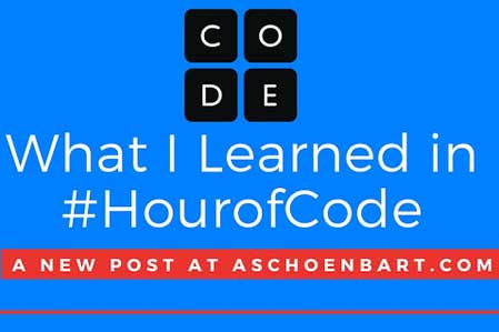 What I Learned in #HourofCode