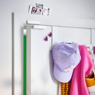 IKEA smart sensor on top of a door frame