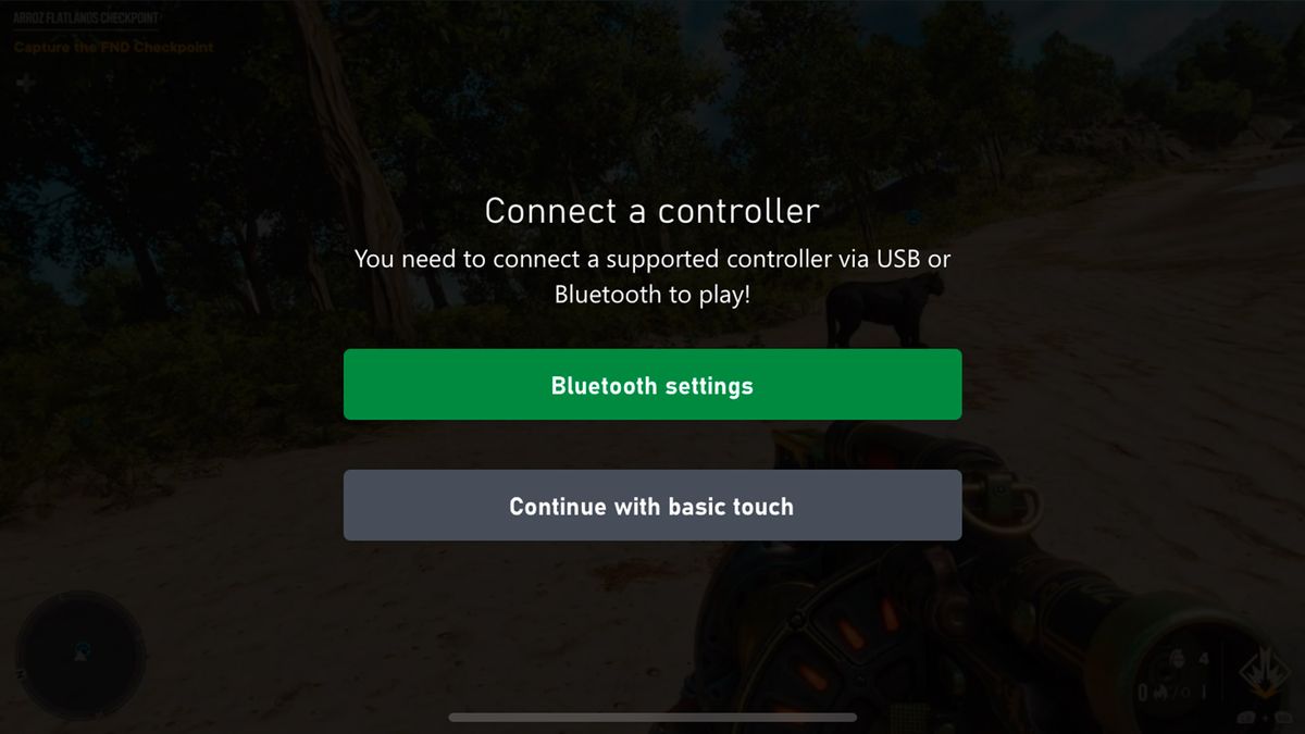 A screenshot of the Xbox menu