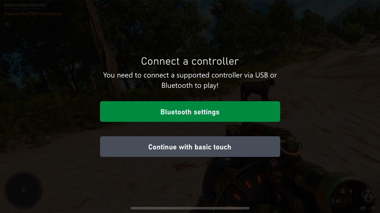 A screenshot of the Xbox menu