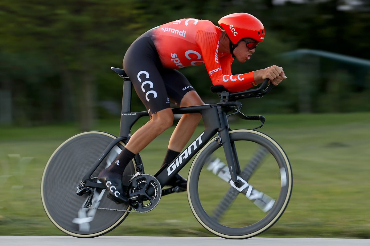 National Championship Italy 2020 Men Time Trial Bassano del Grappa Cittadella 388 km 21082020 Alessandro De Marchi ITA CCC Team photo Luca BettiniBettiniPhoto2020
