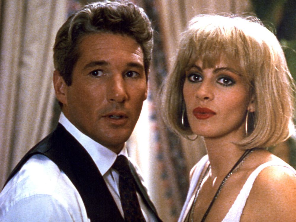 Richard Gere and Julia Roberts in Pretty Woman