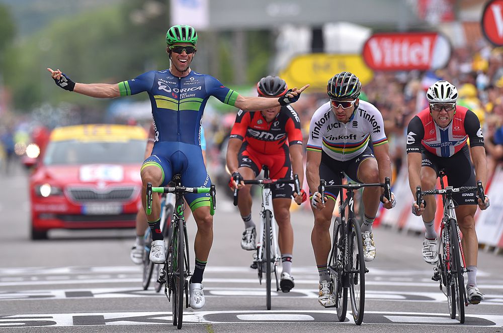 Michael Matthews (Orica-BikeExchange) wins stage 10 at the Tour de France