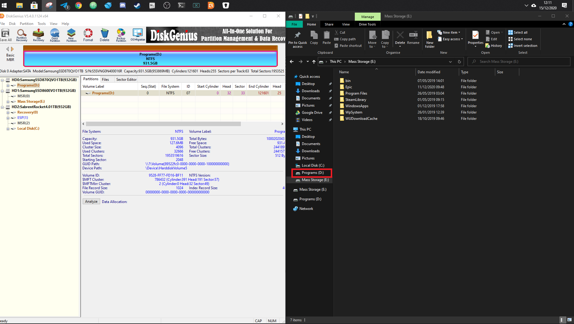 Format Ext4 in Windows