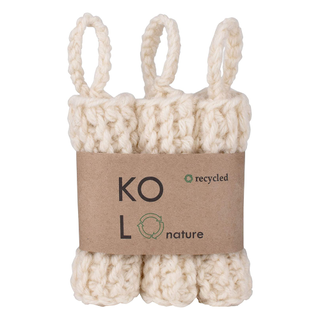 pack of recycled yarn dish sponges