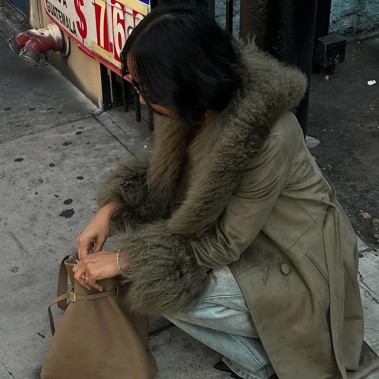 Not Brown, but This Unexpected Suede Colour Is Winning Over the Fashion Crowd