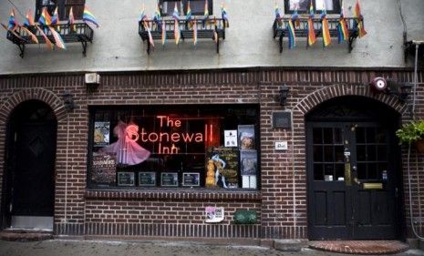 A gay man was the victim of a hate crime at New York City&amp;#039;s historic Stonewall Inn in 2010, a year that saw a 13 percent increase in violent crimes committed against the LGBT community.