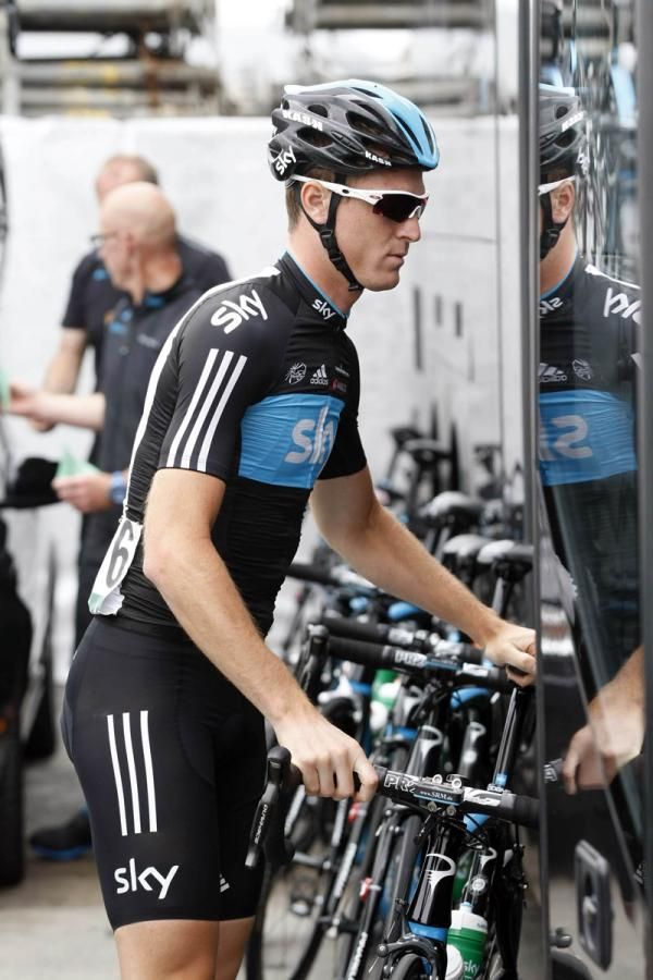 Team Salvatore Puccio ahead of stage 3 of the Tour of Luxembourg