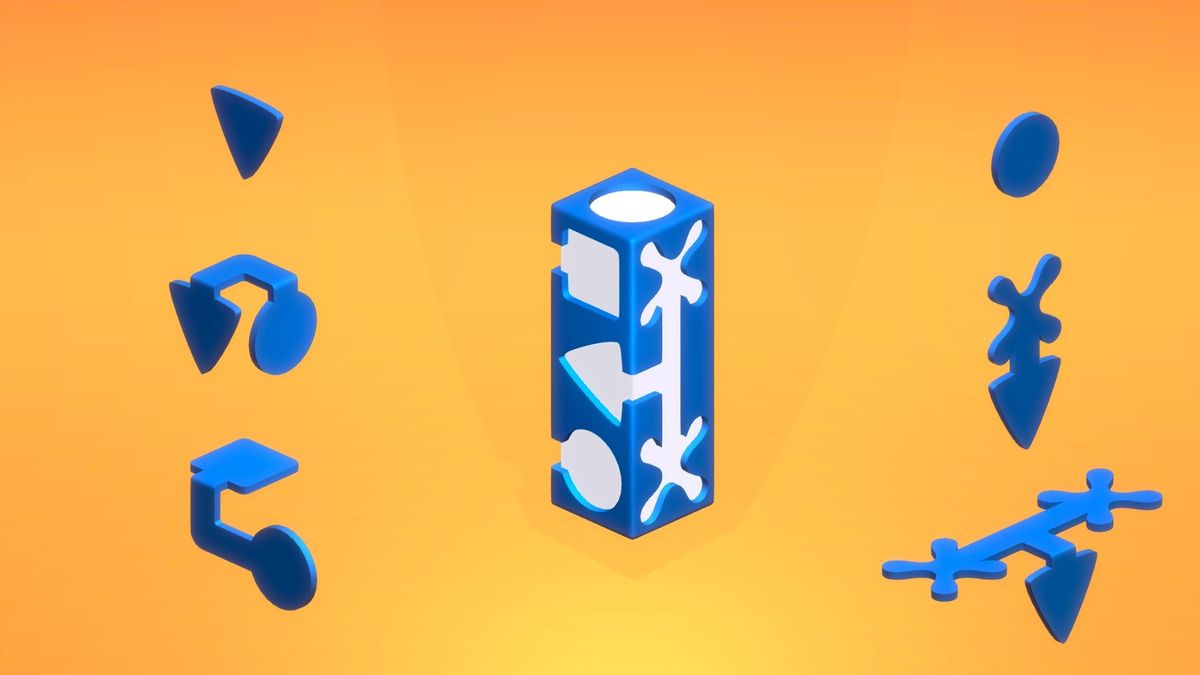 A tower cube puzzle in Scalak