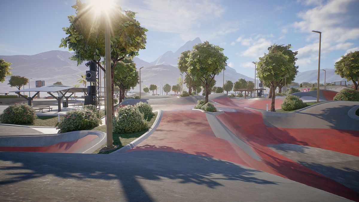 Skate. screenshots skatepark