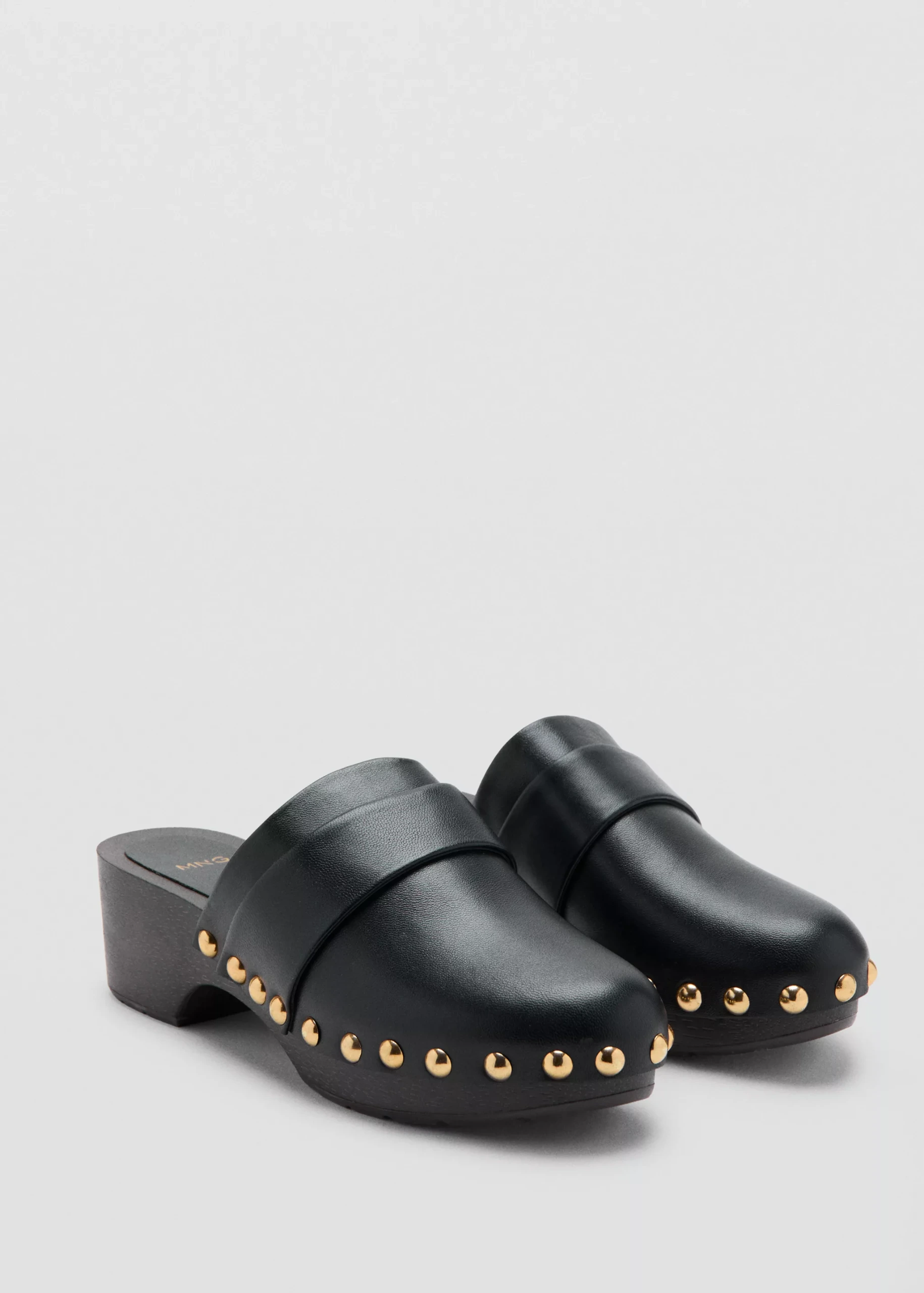 Studded Leather Clog - Women | Mango United Kingdom