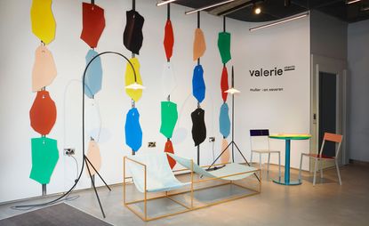  Muller Van Severen design a playful furniture installation for Browns East