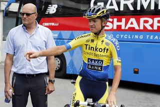 Bjarne Riis and Evgeny Petrov (Tinkoff - Saxo)