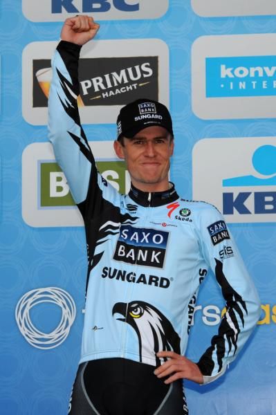 Nick Nuyens (Saxo Bank Sungard), winner of the 2011 Tour of Flanders