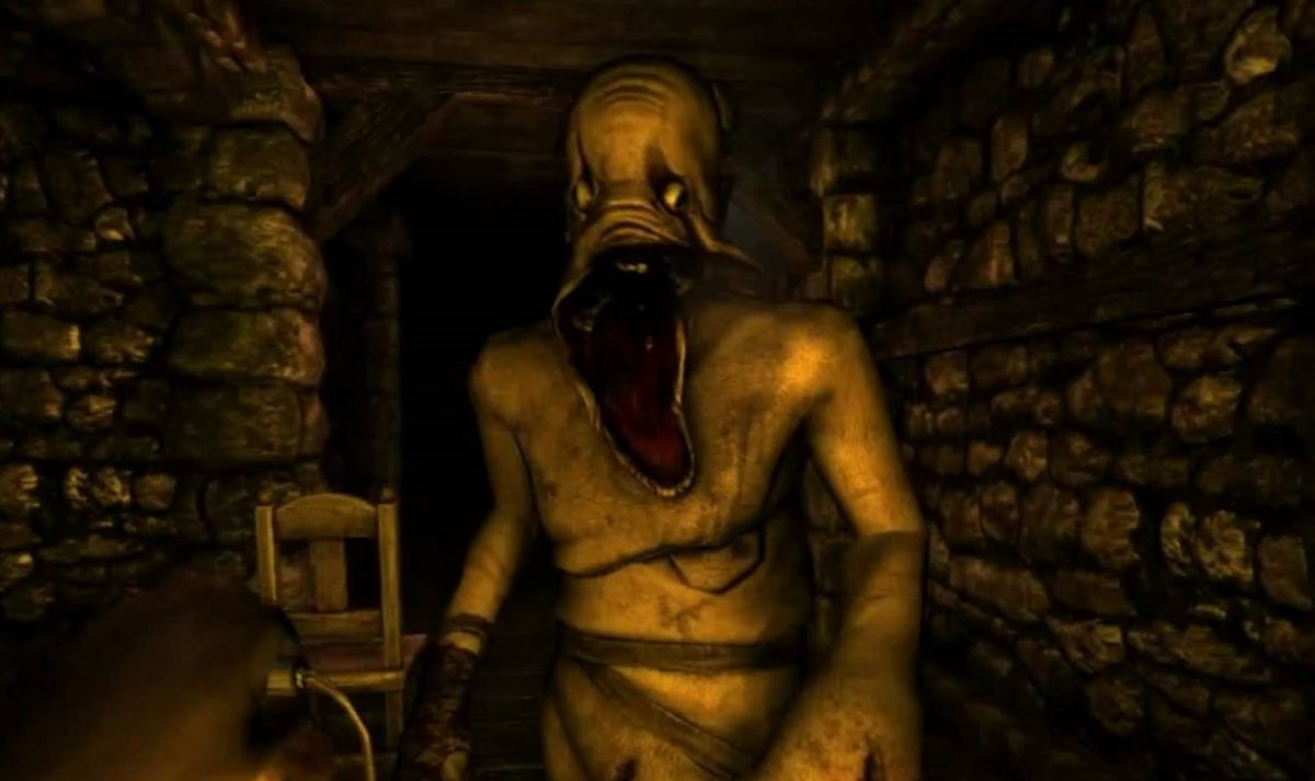 Amnesia: The Dark Descent almost featured guns and Jesus | PC Gamer