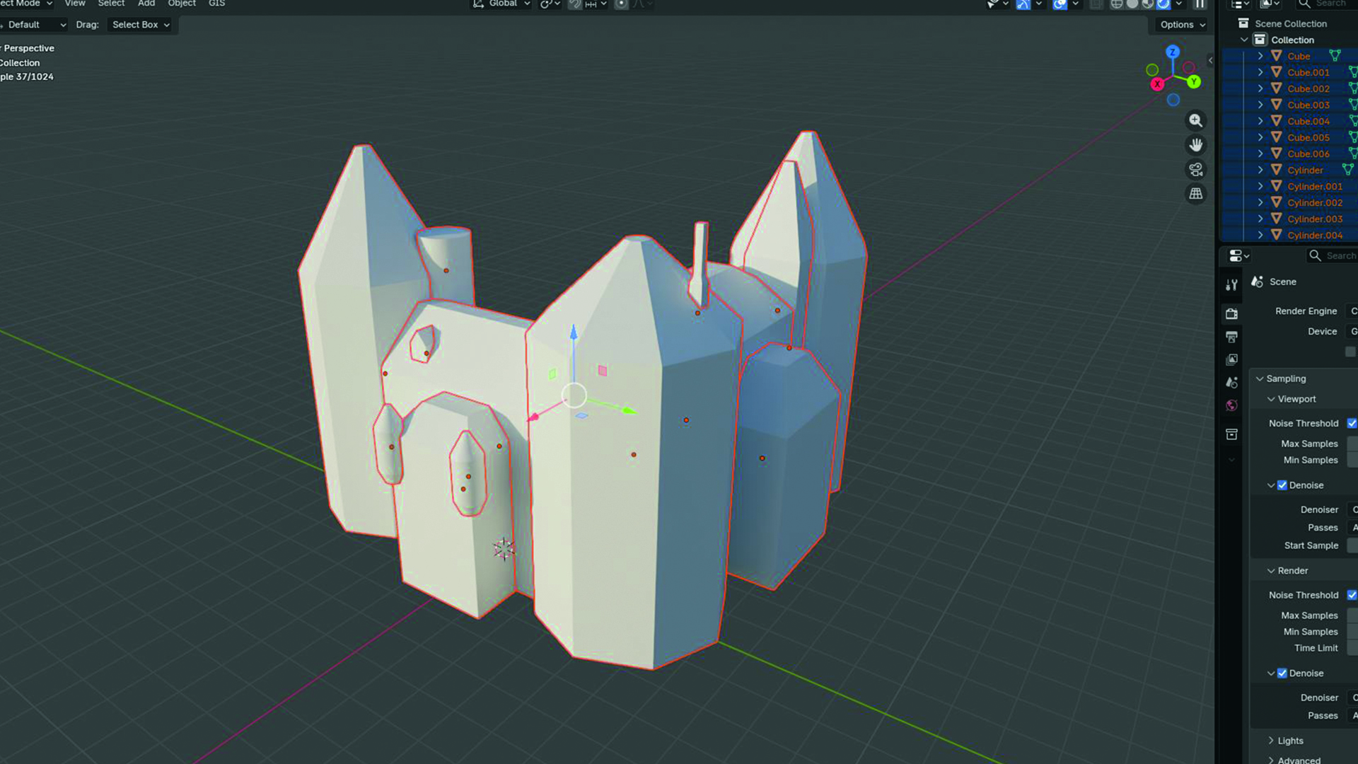 The easy way to make epic fantasy art using Blender and Photoshop