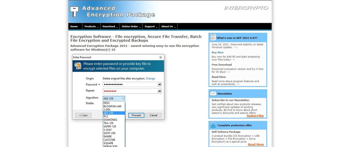 Advanced Encryption Package Review Hero