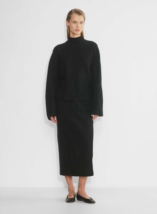 Aritzia The Group Tandem Merino Wool Turtleneck