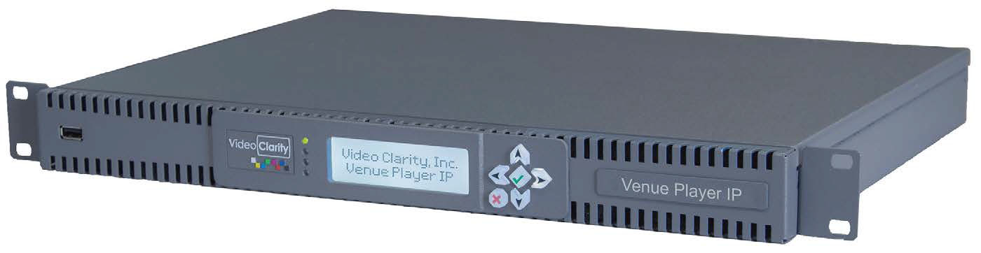 Video Clarity Venue Player IP  