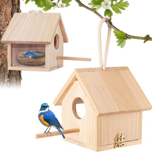 Amazon wooden bird house