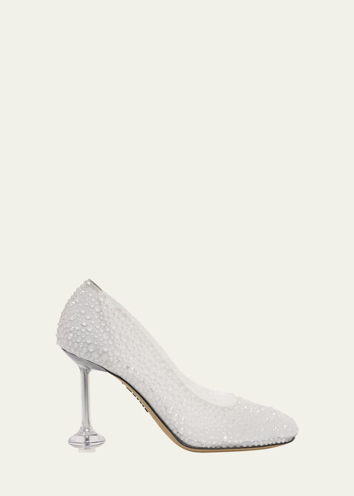 Toy Strass Mesh Pumps