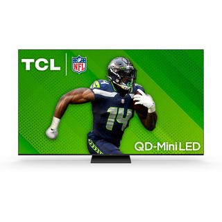 TCL QM7 QD Mini LED with Seahawks player