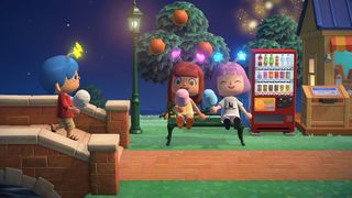 Animal Crossing New Horizons Fireworks Update