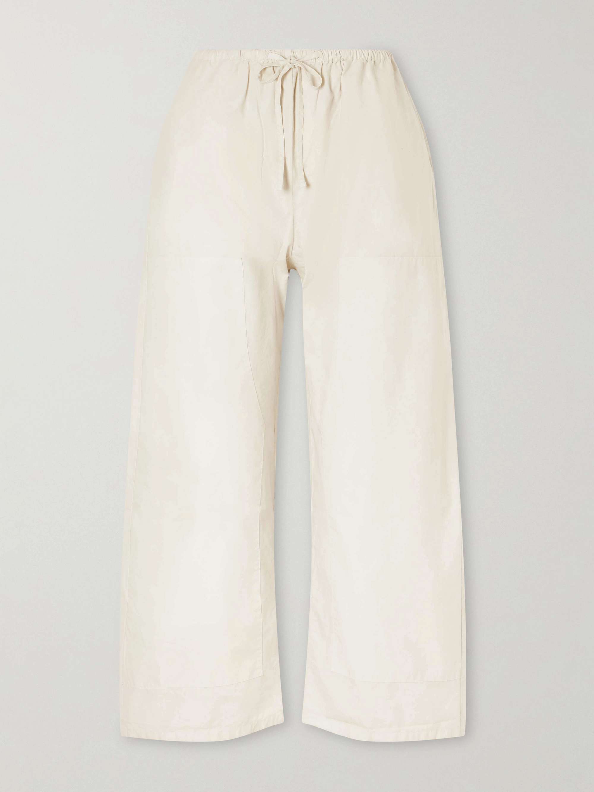 Kyoto Cotton Wide-Leg Pants
