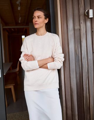 The Relaxed-Fit Sweatshirt - Seashell