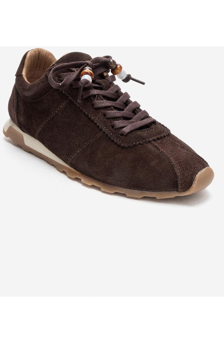 Brea Leather Embellished Sneaker