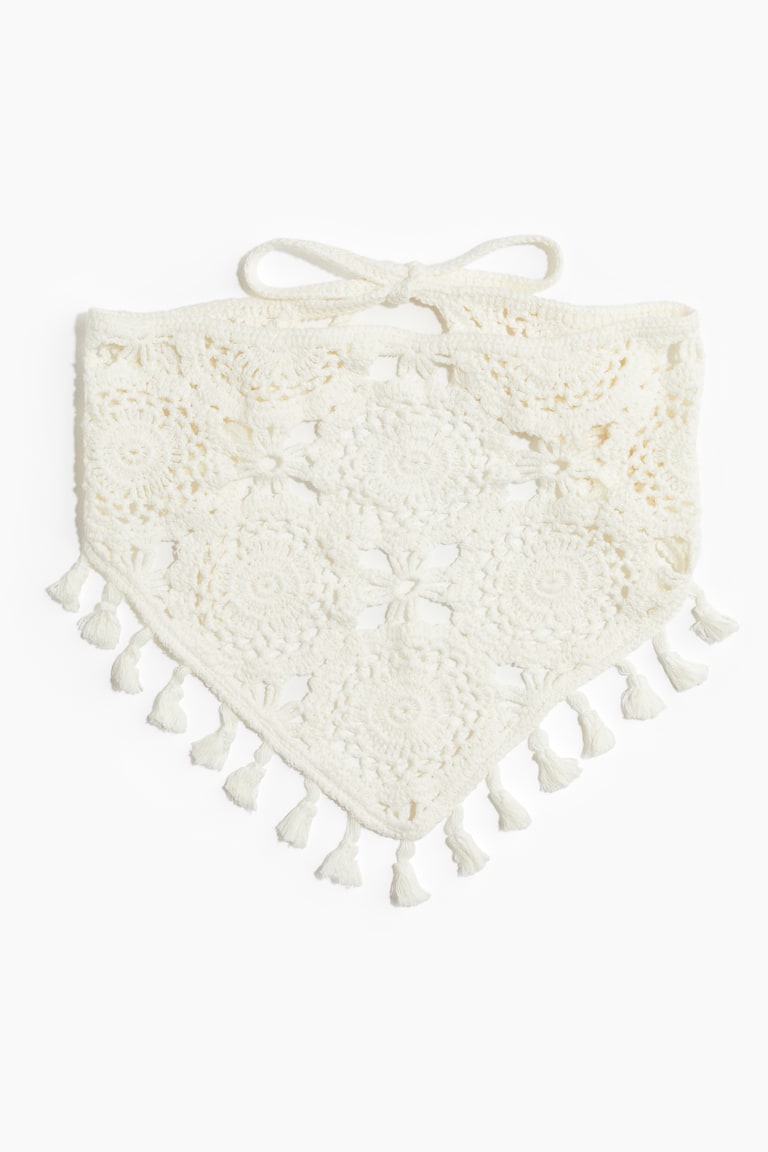Crochet-Look Headscarf