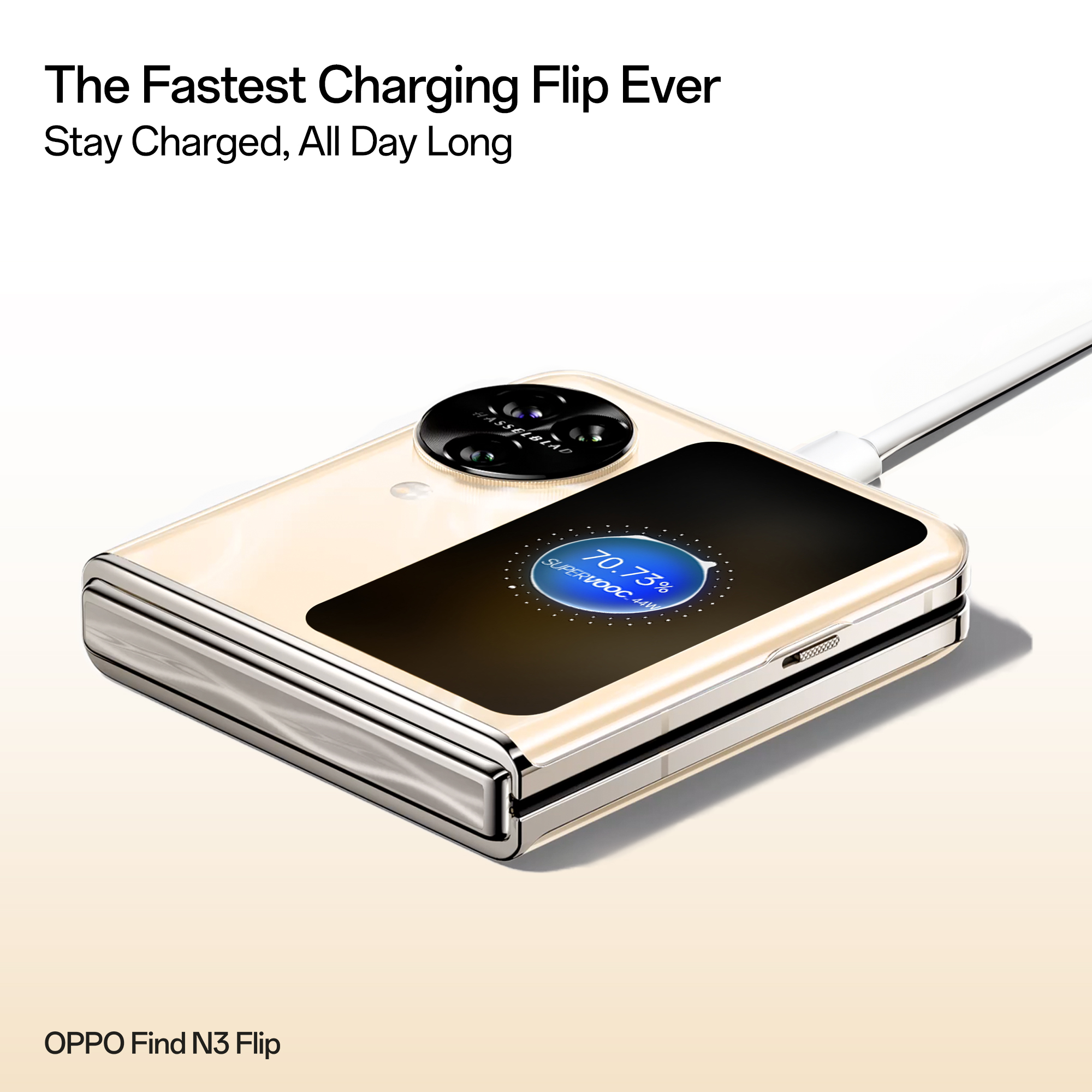 Fastest charging flip phone ever