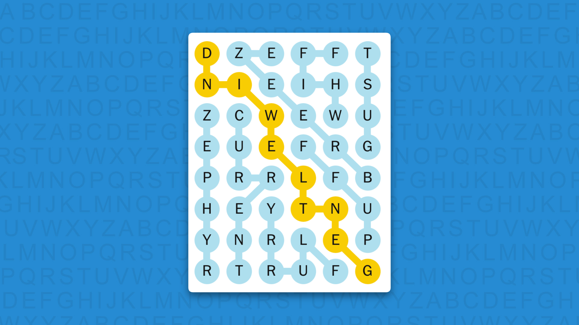 NYT Strands answers for game 937 on a blue background