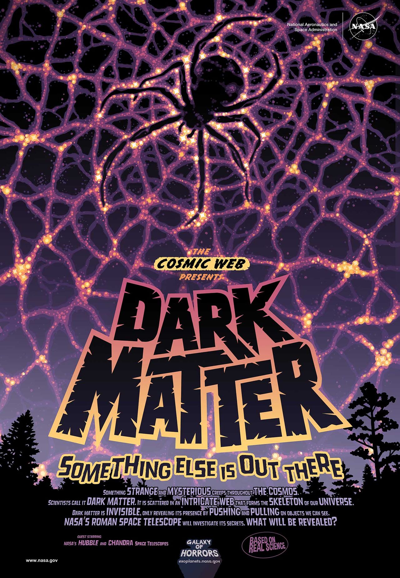 Celebrate Halloween the NASA way with these three Galaxy of Horrors posters for 2020!
