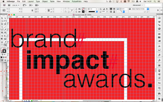 brand impact awards in InDesign