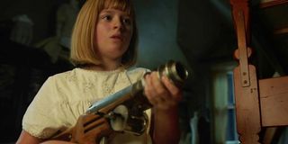 Annabelle creation linda lulu wilson toy gun scene
