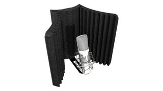 Auralex MudGuard V2 Microphone Shield with Hardware Mounting Kit, one of the best microphone isolation shield