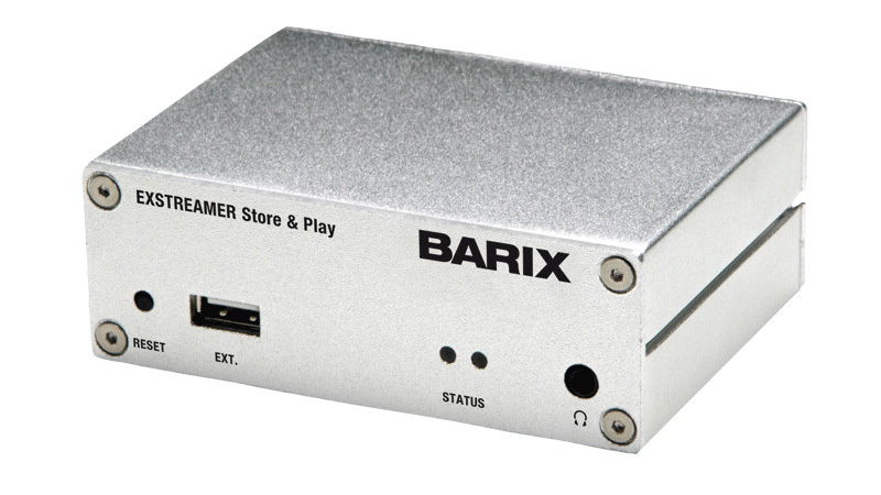 Barix Upgrades Audio Signage Platform