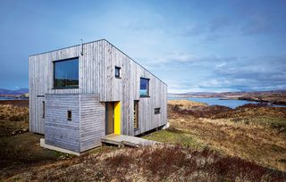 A small timber-clad eco home on the Isle of Skye
