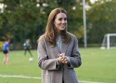The Duchess of Cambridge visited students at the University of Derby to hear how the pandemic has impacted university life, and what national measures have been put in place to support student mental health Picture: Arthur Edwards