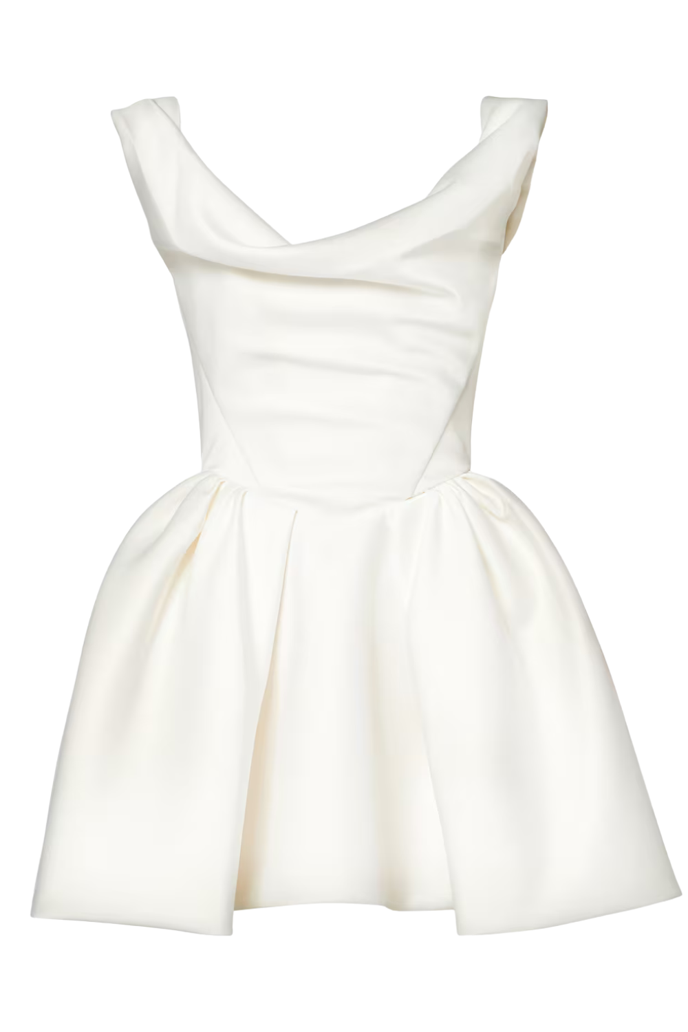 Bridal Bagatelle Satin Minidress