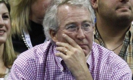 Chesapeake Energy Corp. CEO Aubrey McClendon watches the Oklahoma City Thunder play: The billionaire owns 19 percent of the NBA franchise and got his company to sign a $36 million sponsorship