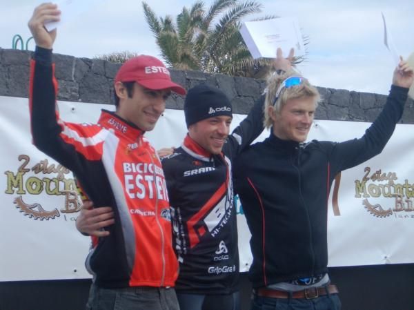 Men's podium