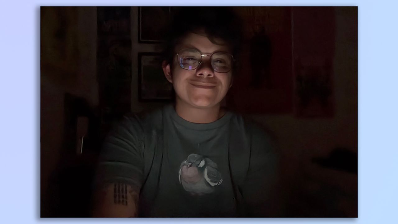 A photo taken for the purpose of testing a Razer Kiyo V2 Pro webcam