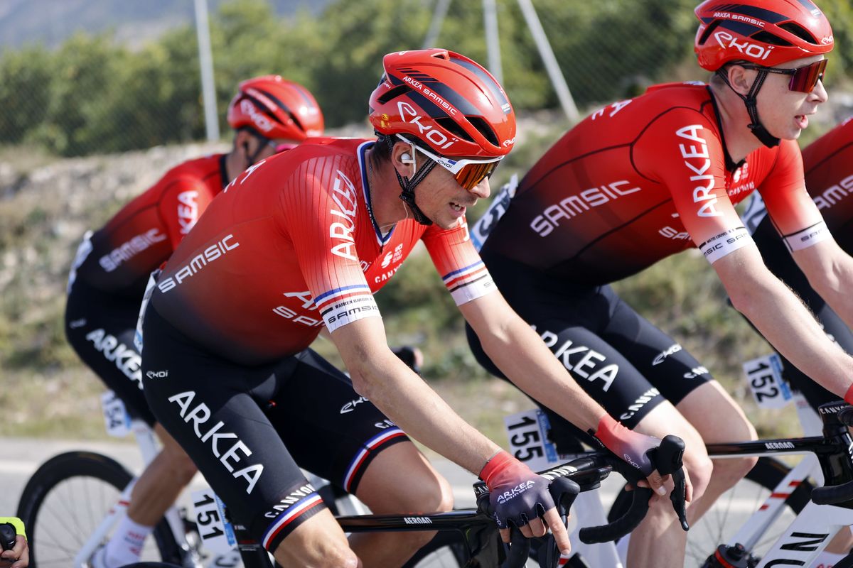 Vuelta Ciclista a Murcia 2022 42nd Edition Fortuna Puerto de Cartagena 1832 km 12022022 Warren Barguil FRA Team Arkea Samsic photo Luis Angel GomezSprintCyclingAgency2022